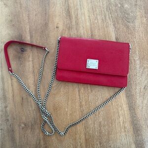 Lauren Ralph Lauren Red Crossbody Bag